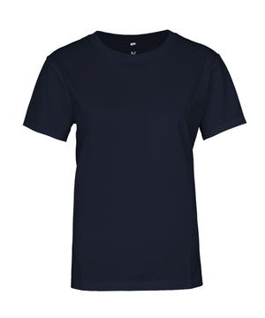 Women's Venice - Jersey Deluxe Tee in Dark Navy, front view