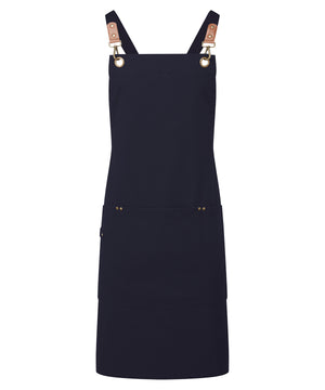 Clip ‘n’ Clasp cross-back bib apron
