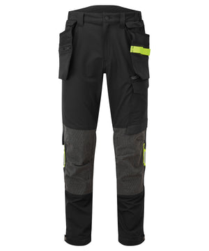 EV4 Stretch Detachable Holster Trousers (Ev440) in Black, front view