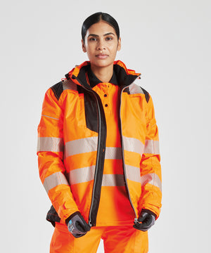 Lifestyle photo of the Women’s PW3 Hi-Vis Winter Jacket (Pw382)