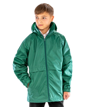 Lifestyle photo of the Core Junior Microfleece Lined Jacket
