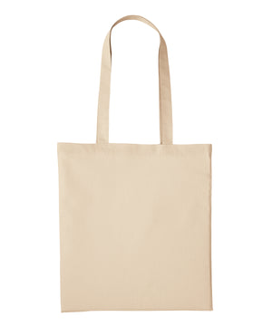 Recycled cotton shopper long handle