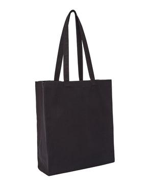 Recycled premium canvas spacious shopper