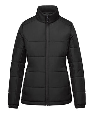 Women’s Sierra Thermal Jacket in Black, front view