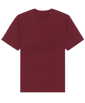 Freestyler Relaxed Heavy T-Shirt (Sttu788) in Burgundy, front view