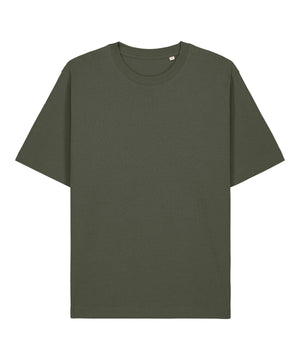 Freestyler Relaxed Heavy T-Shirt (Sttu788) in Khaki, front view