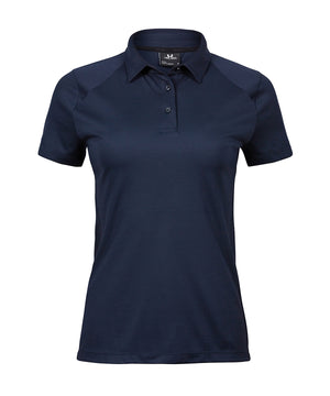 Women’s Luxury Sport Polo (7201) in Navy, front view