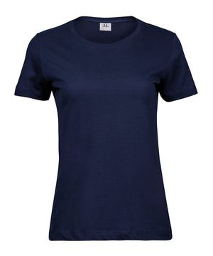 Women’s Sof Tee (8050) in Navy, front view