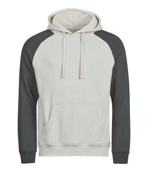 UNLABELED two-tone hooded sweatshirt (5156)