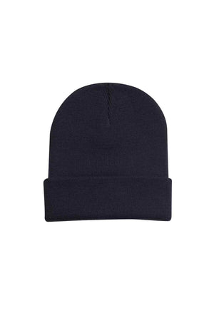 Heavyweight Cuffed Beanie - Black