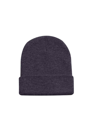 Heavyweight Cuffed Beanie - Charcoal