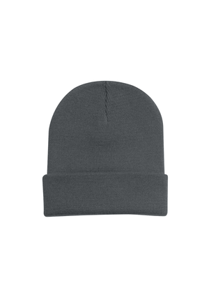 Heavyweight Cuffed Beanie - Graphite Grey