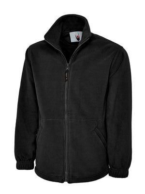 Classic Full Zip Fleece Jacket - Black