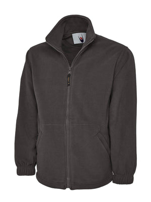 Classic Full Zip Fleece Jacket - Charcoal