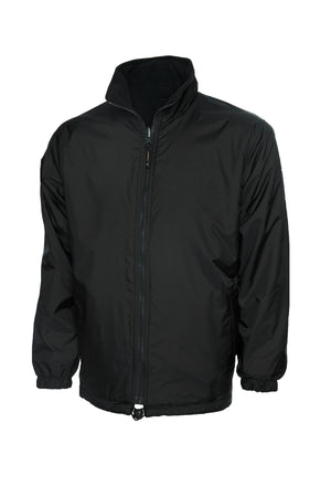 Classic Reversible Fleece Jacket - Black