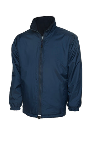Classic Reversible Fleece Jacket - Navy