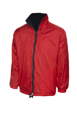 Classic Reversible Fleece Jacket - Red