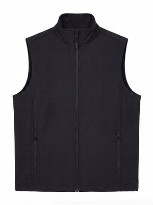 Printable Softshell Gilet - Black/Black