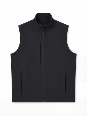 Premium Printable Softshell Gilet - Black