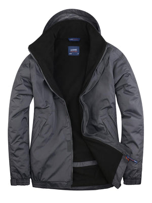 Premium Outdoor Jacket - Deep Grey/Black