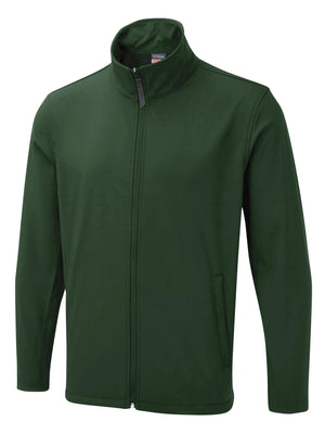 The UX Printable Soft Shell Jacket - Bottle Green