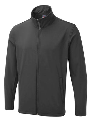 The UX Printable Soft Shell Jacket - Charcoal