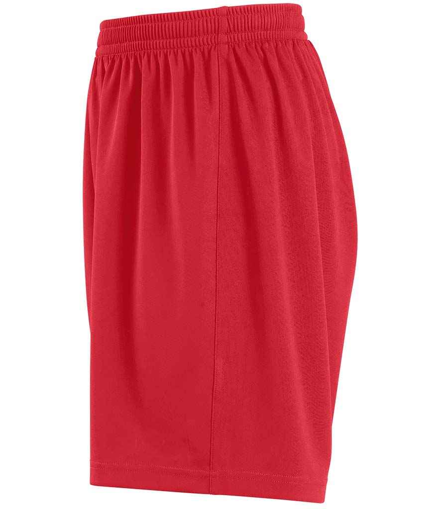 Kids San Siro 2 Shorts in Red, left side view