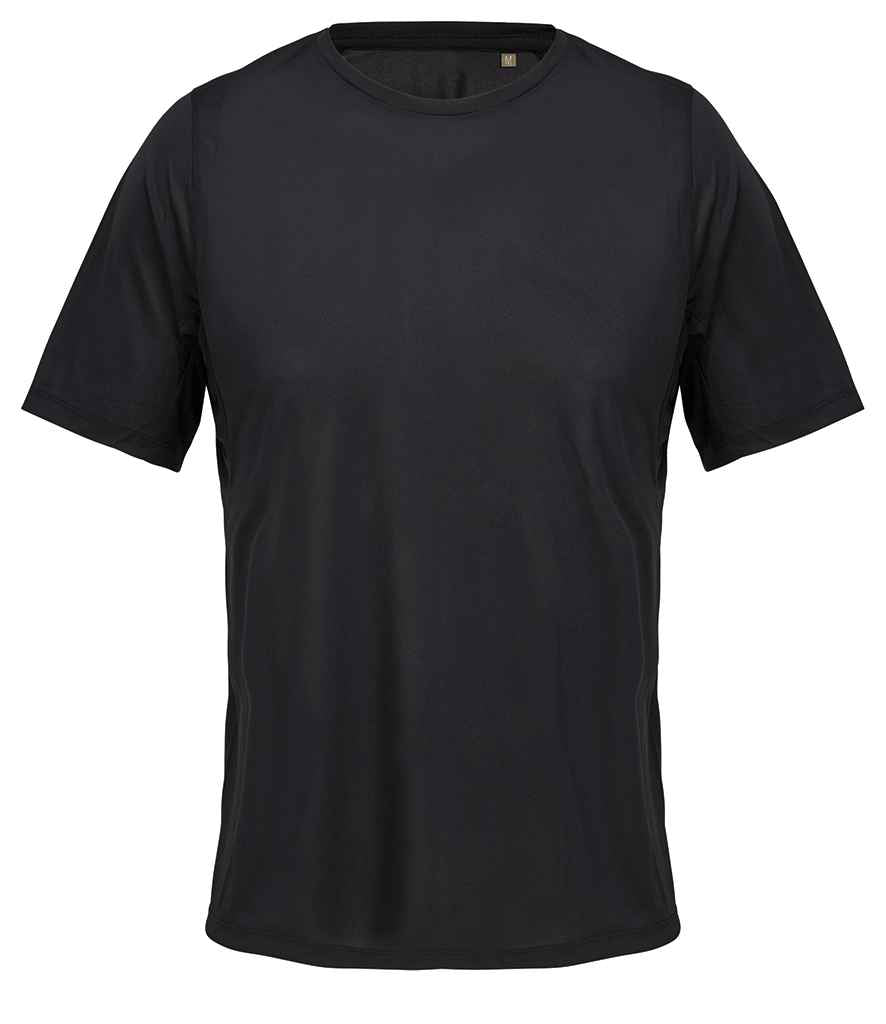 Unisex Storm Performance T-Shirt in Black, front view