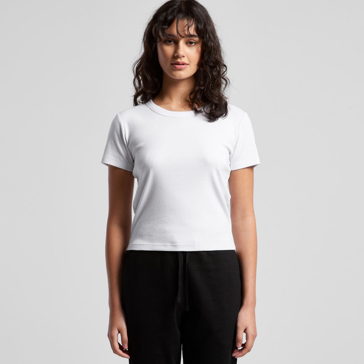 Wo's Organic Rib Baby Tee (AS4074)