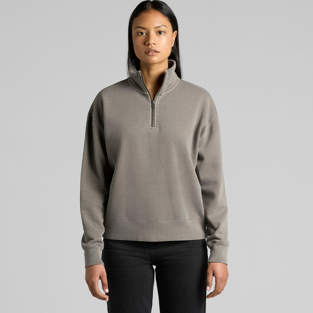 Wo's Relax Faded Half Zip (AS4167)