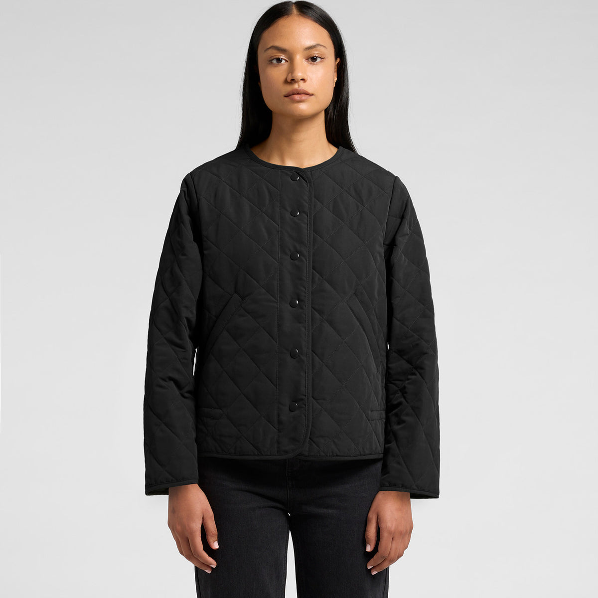 Wo's Quilted Jacket (AS4525)