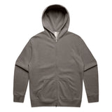 Relax Faded Zip Hood (AS5170) in Faded Grey
