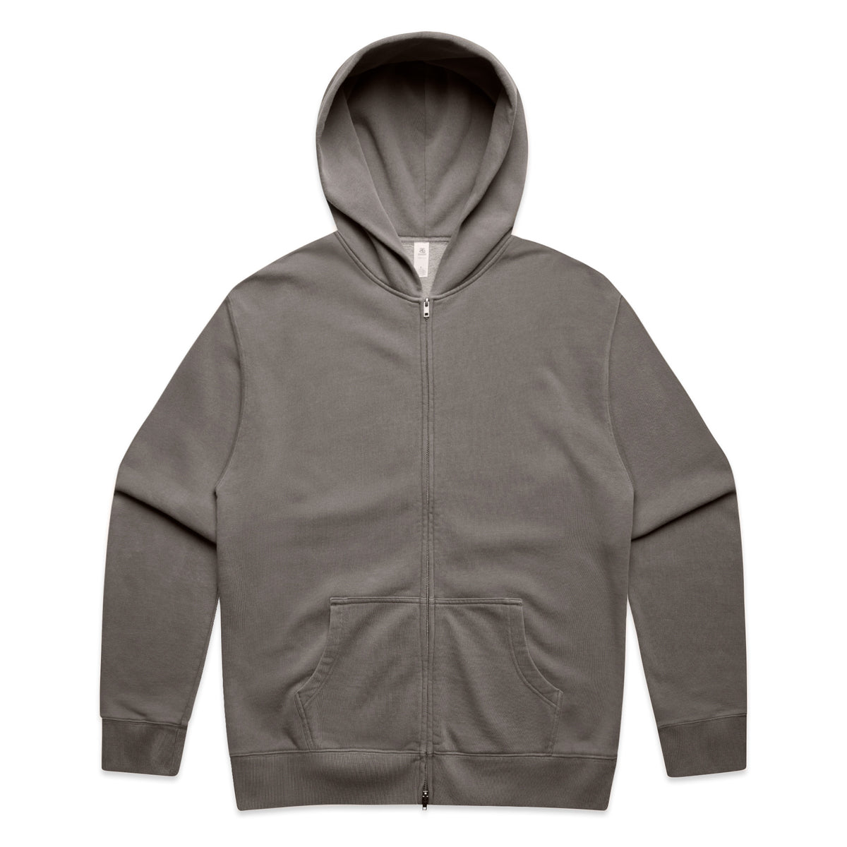 Relax Faded Zip Hood (AS5170) in Faded Grey
