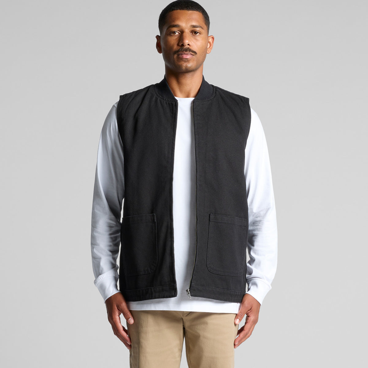 Canvas Heavy Vest (AS5528)
