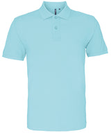 The Asquith & Fox Polo in Bright Ocean