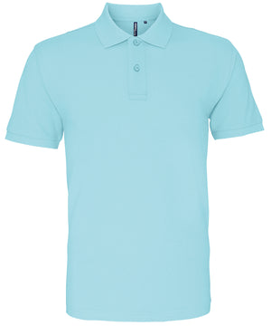 The Asquith & Fox Polo in Bright Ocean