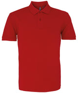 The Asquith & Fox Polo in Cardinal Red