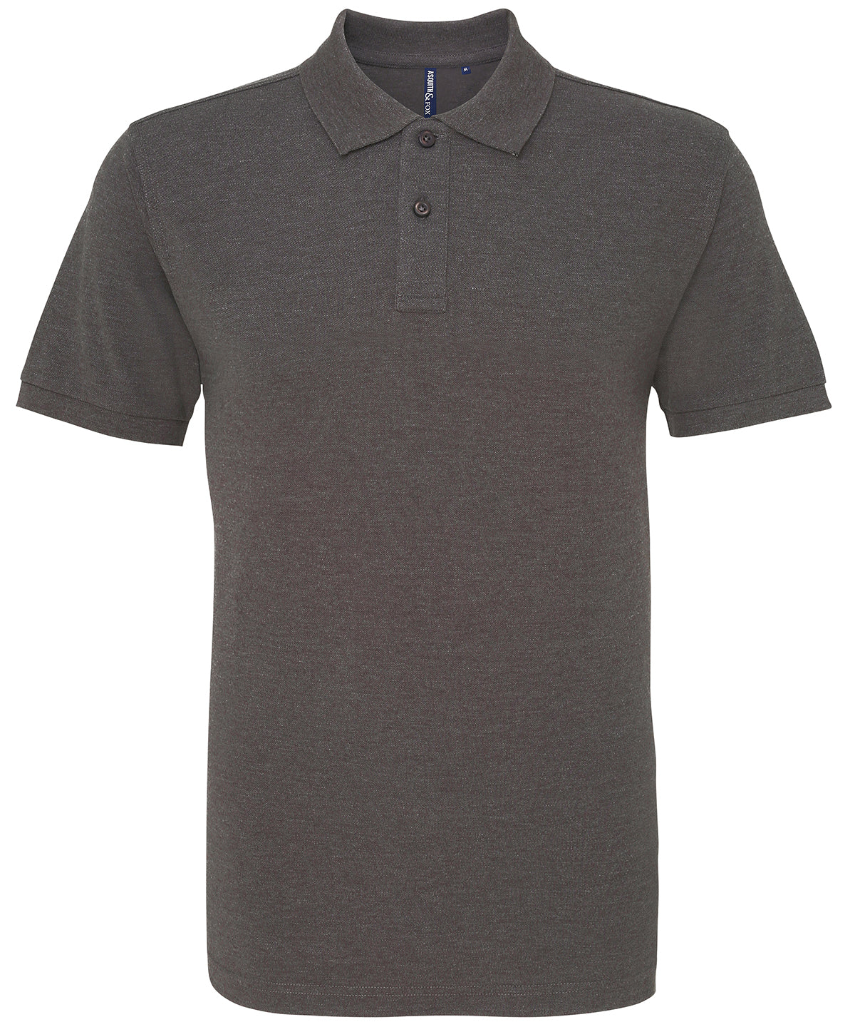 The Asquith & Fox Polo in Charcoal