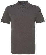 The Asquith & Fox Polo in Charcoal
