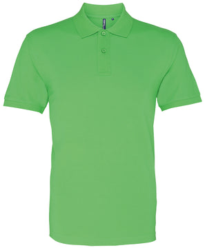 The Asquith & Fox Polo in Lime