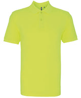 The Asquith & Fox Polo in Neon Yellow