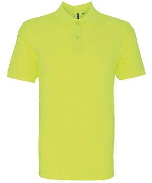 The Asquith & Fox Polo in Neon Yellow