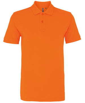 The Asquith & Fox Polo in Orange