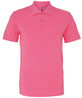 The Asquith & Fox Polo in Pink Carnation