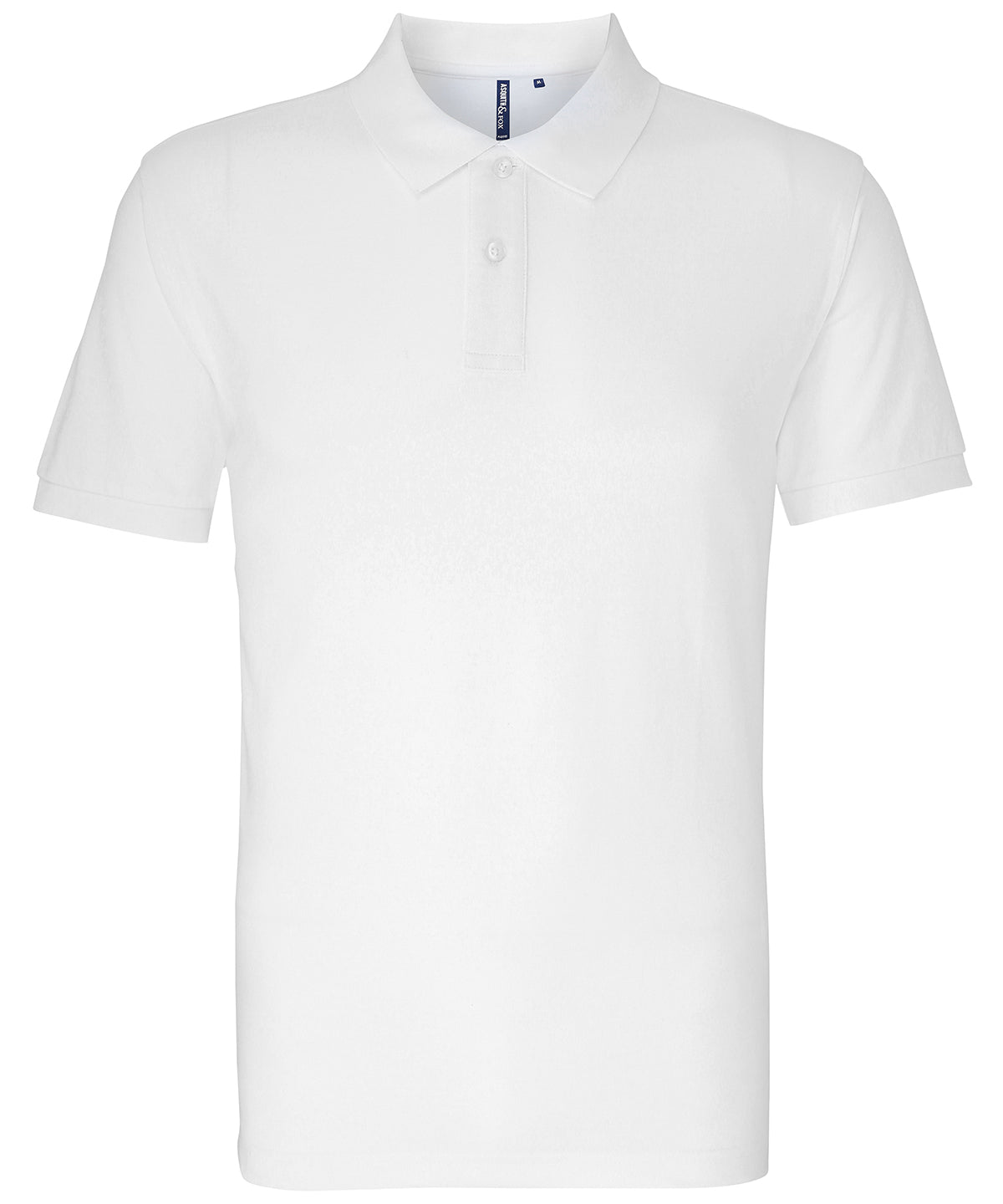 The Asquith & Fox Polo in White