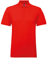 Men’s Polycotton Blend Polo in Cherry Red