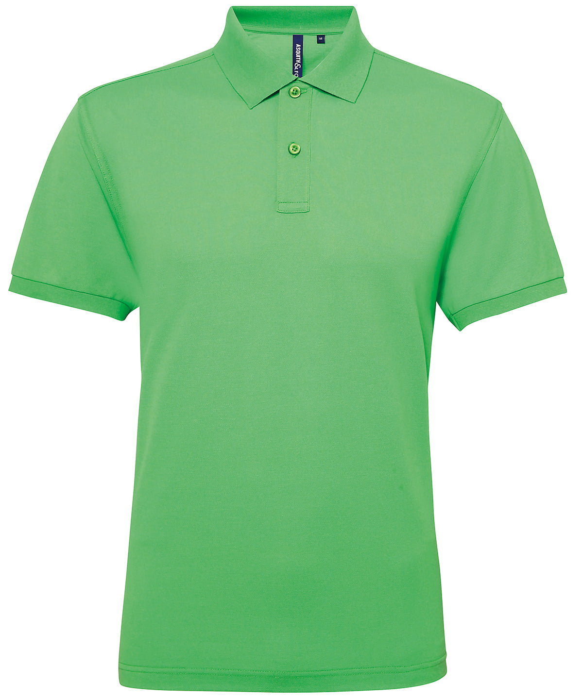 Men’s Polycotton Blend Polo in Lime