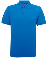 Men’s Polycotton Blend Polo in Sapphire