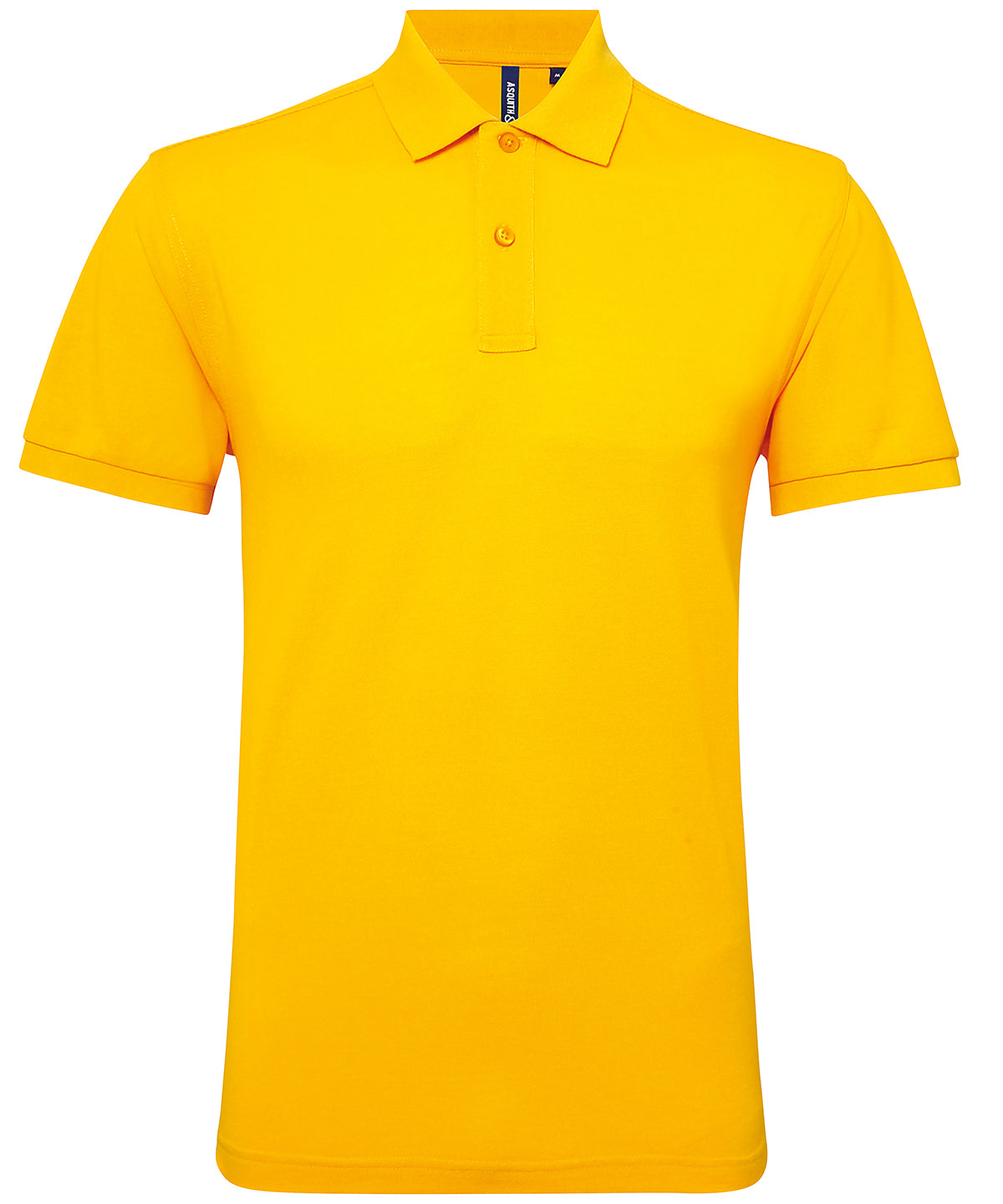 Men’s Polycotton Blend Polo in Sunflower