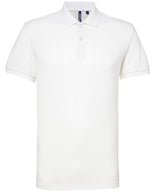 Men’s Polycotton Blend Polo in White
